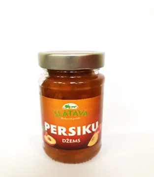 SLĀTAVA Peach jam 280 g