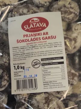 SLĀTAVA Chocolate flavour gingerbread 1 kg