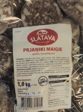 SLĀTAVA Soft gingerbread (Maigie) 1 kg
