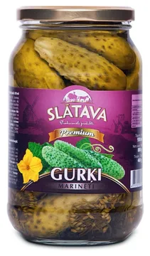 SLĀTAVA Pickled gherkins Premium 880 g